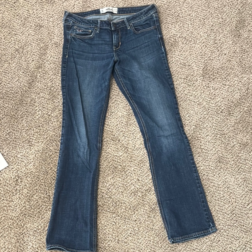 Hollister Blue Straight Leg Jeans Classic Style